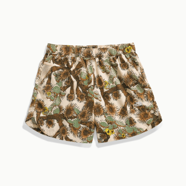Шорты TNF W Class V Pathfinder Pull-On Short (Женский; S; GravelCactus CamoPrint)
